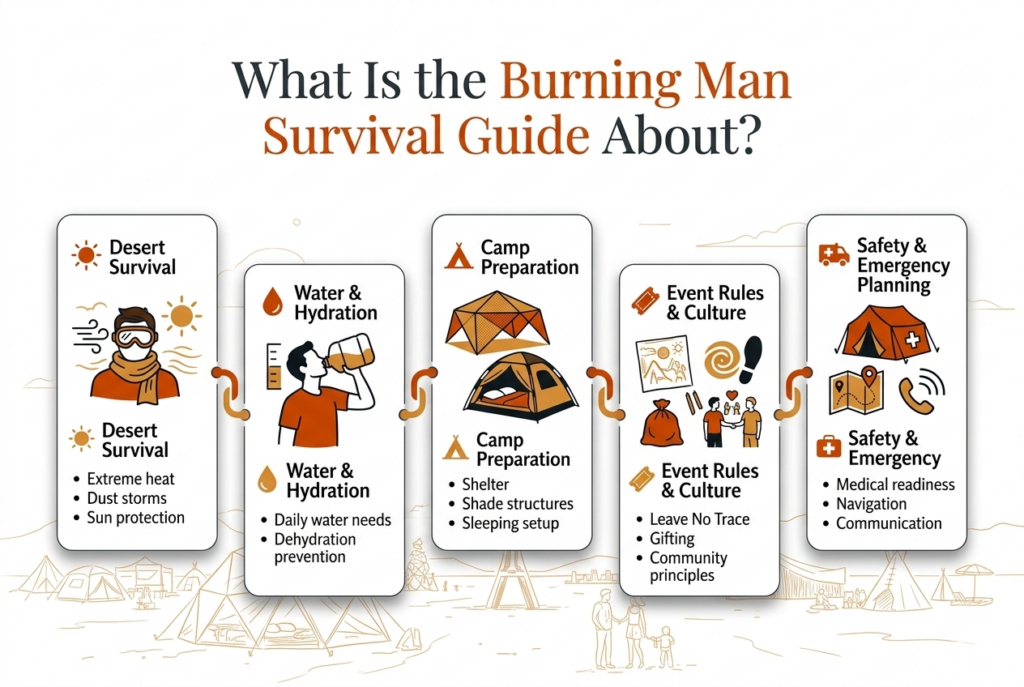 burning man survival guide cards