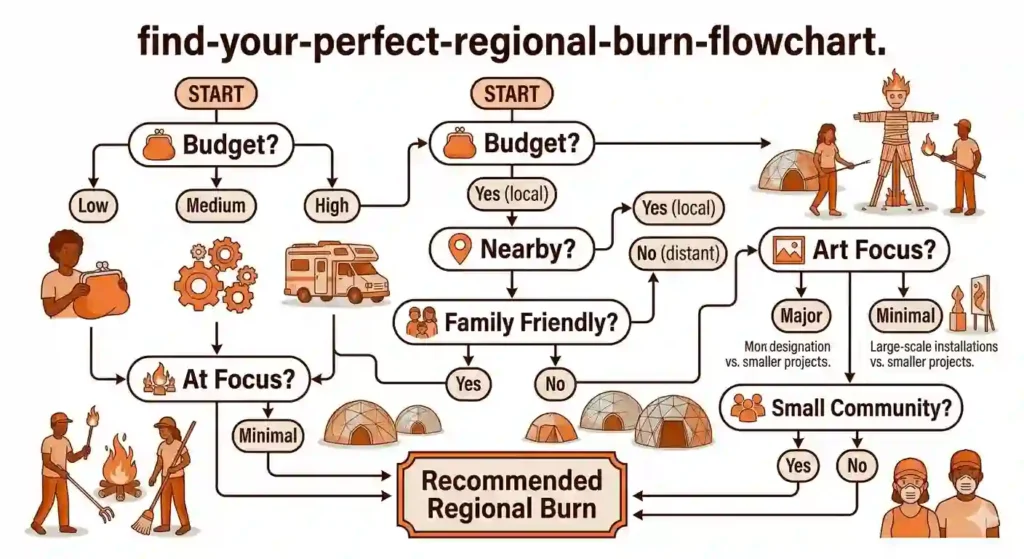 find your perfect regional burn near you