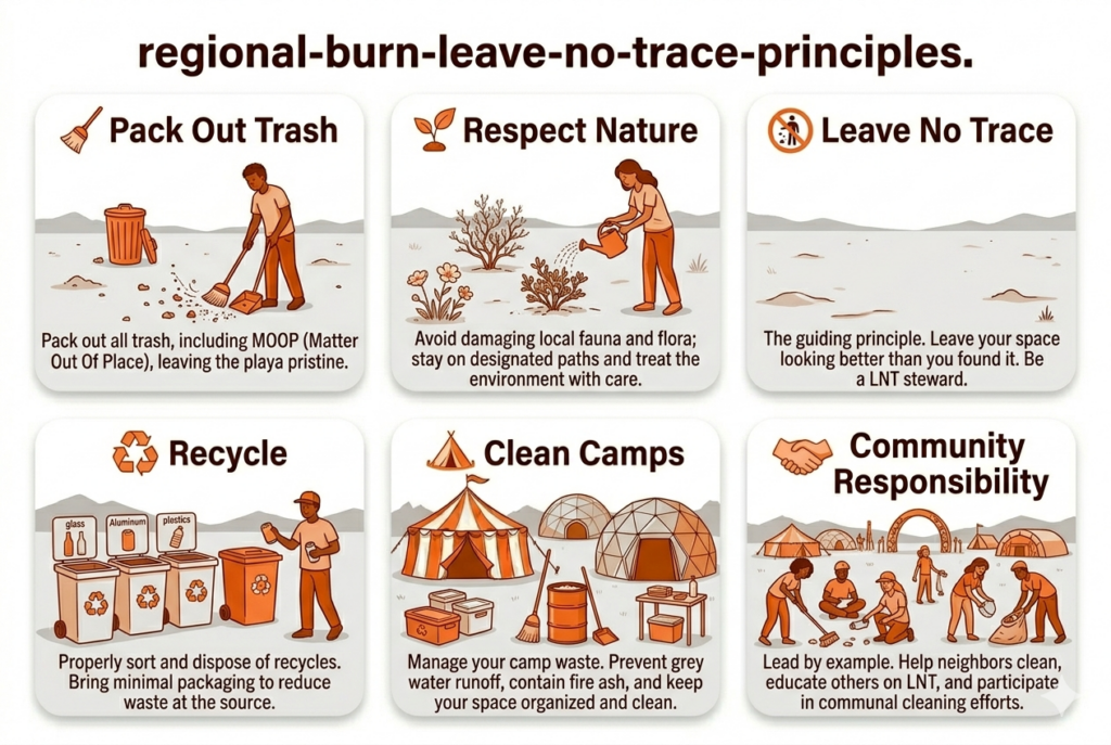 community & culture at regional burning man burns