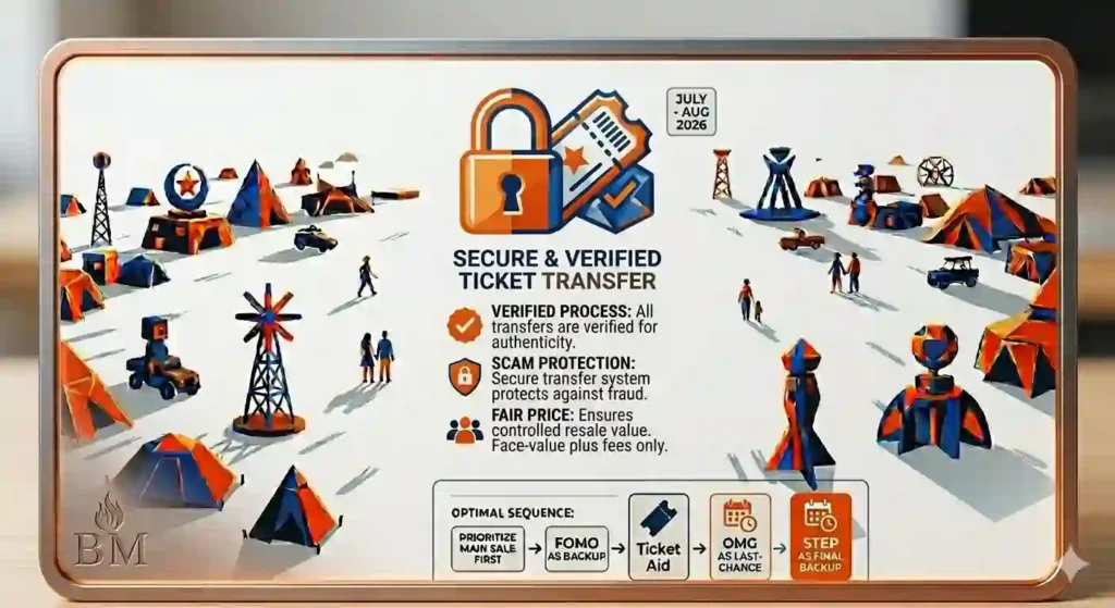 burning man secure ticket exchange program