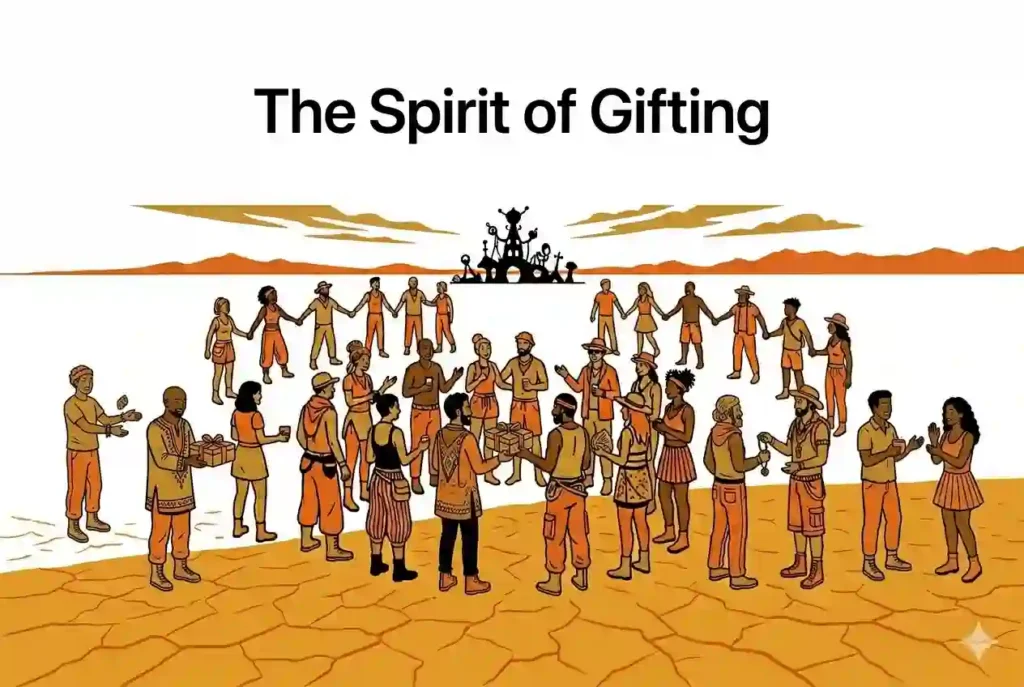 the spirit of gifting at burning man
