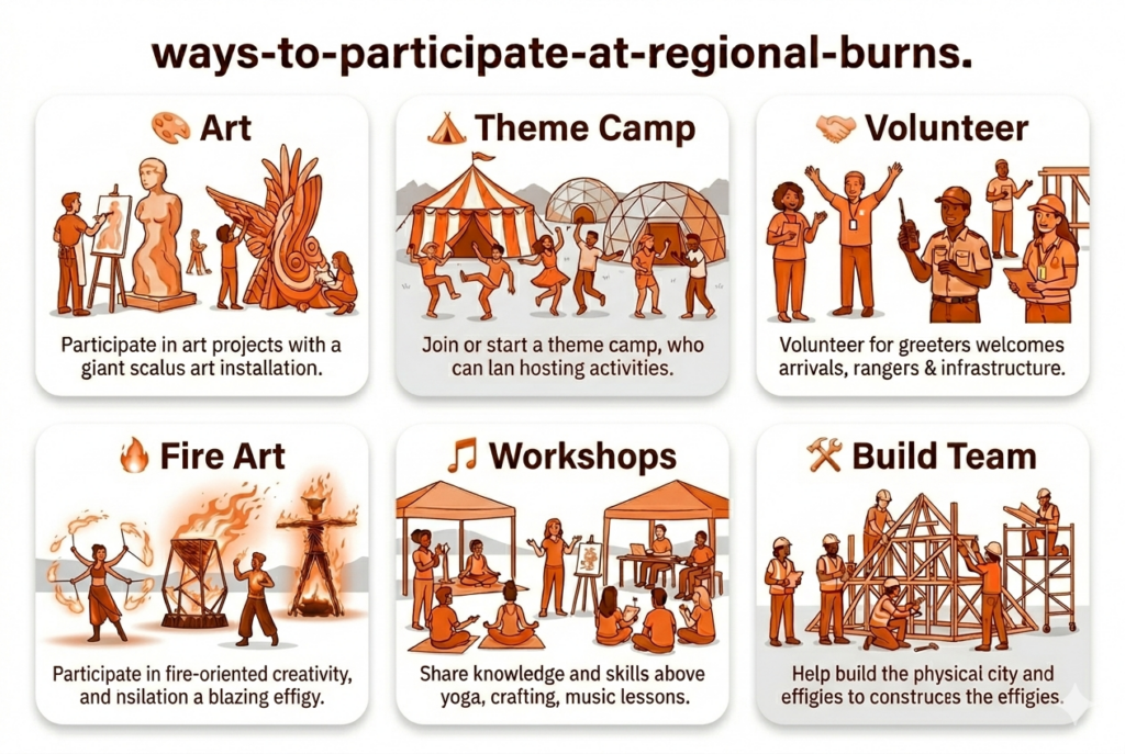 regional burn ways to participate