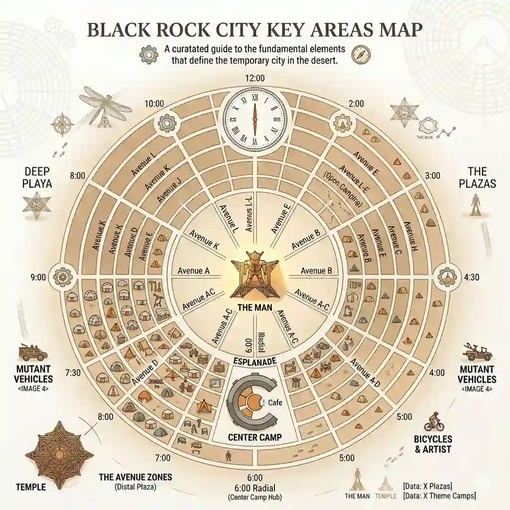 burning man BRC key areas clear map view