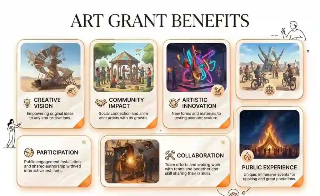 Honoraria Program 3 art grant benefits 1