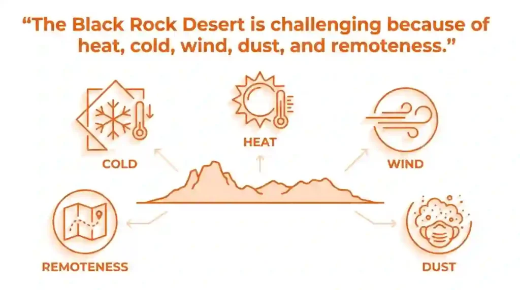 why black rock city desert is so challenging 