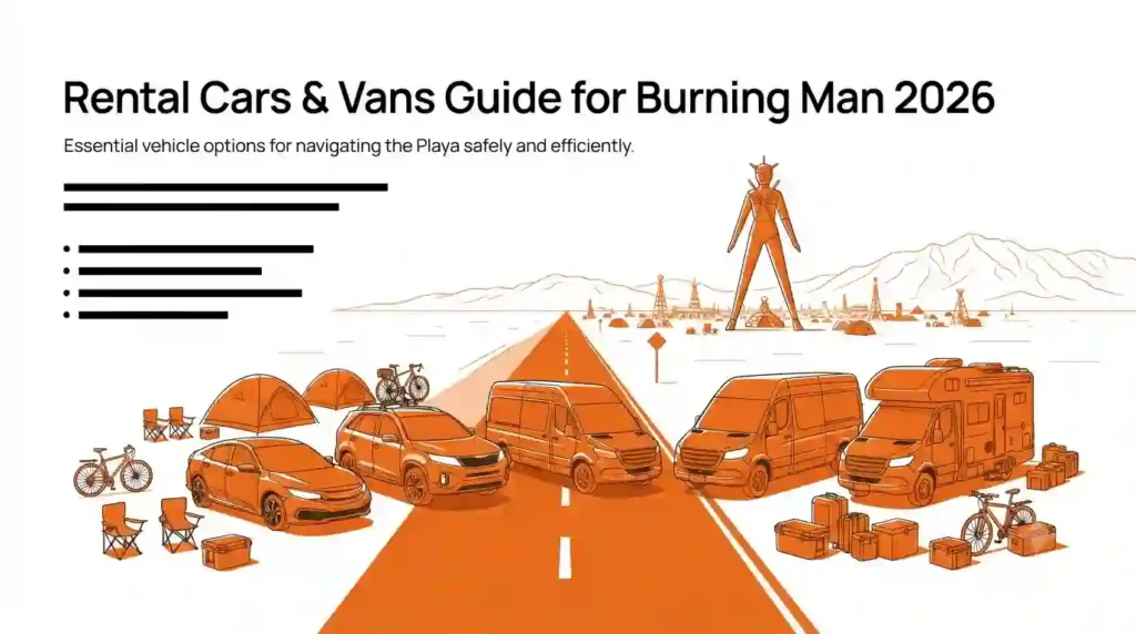 burning man car & vans rental guidelines 