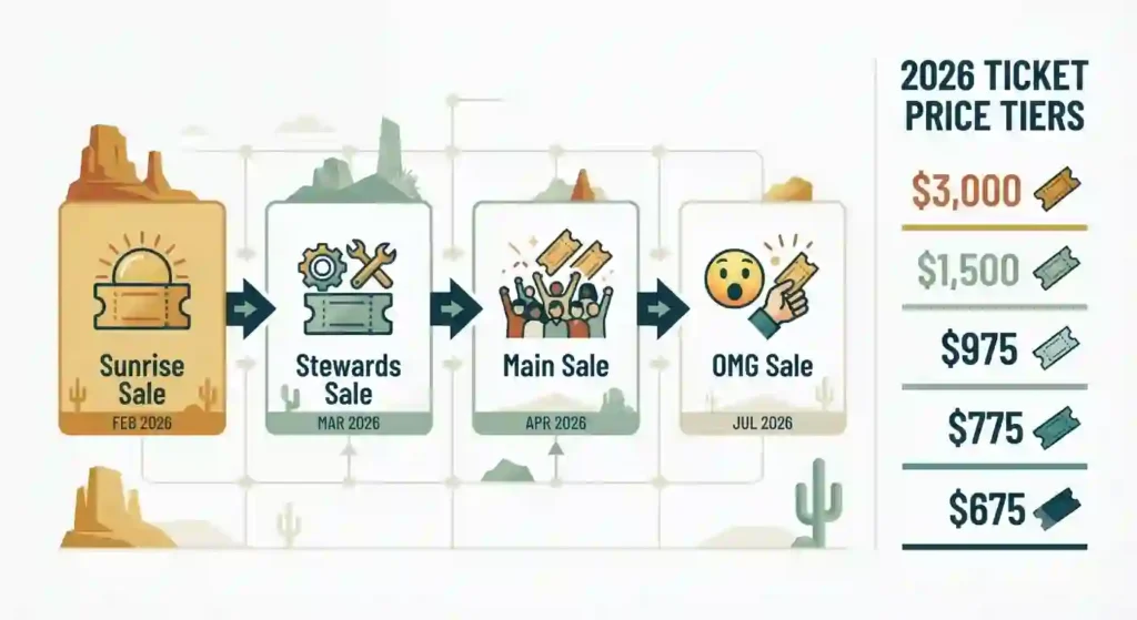 burning man sales journey timeline overview