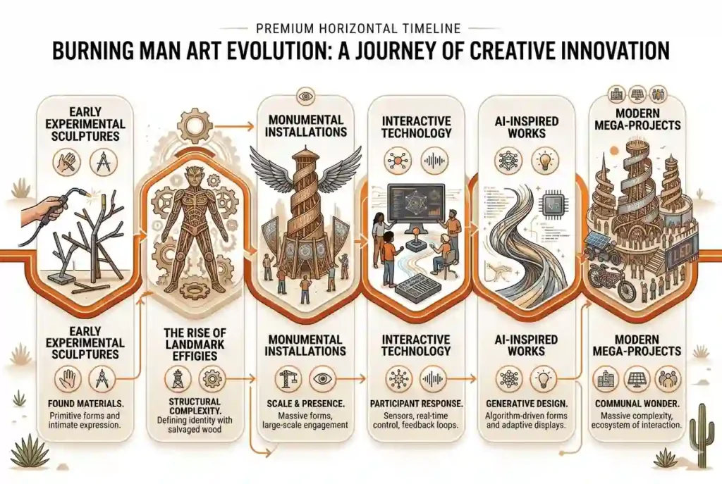 burning man engineering meet creativity work flow