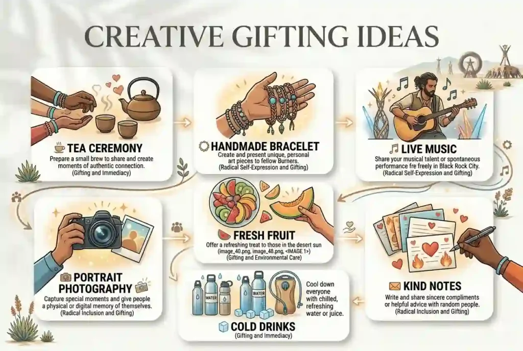 burning man creative gifting ideas cards view