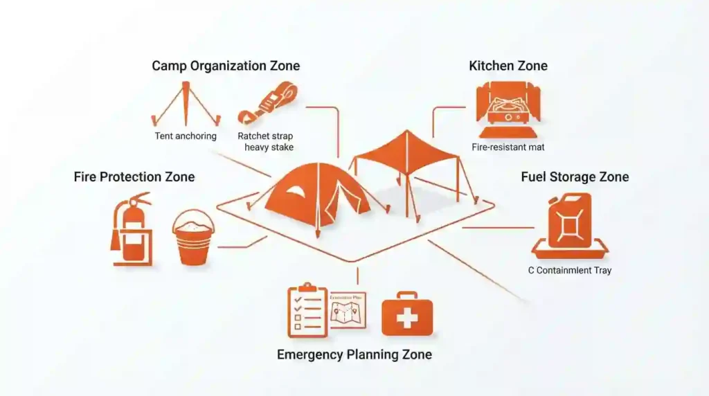burning man campsite organization

