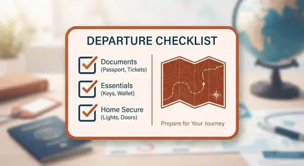 burning man departure checklist