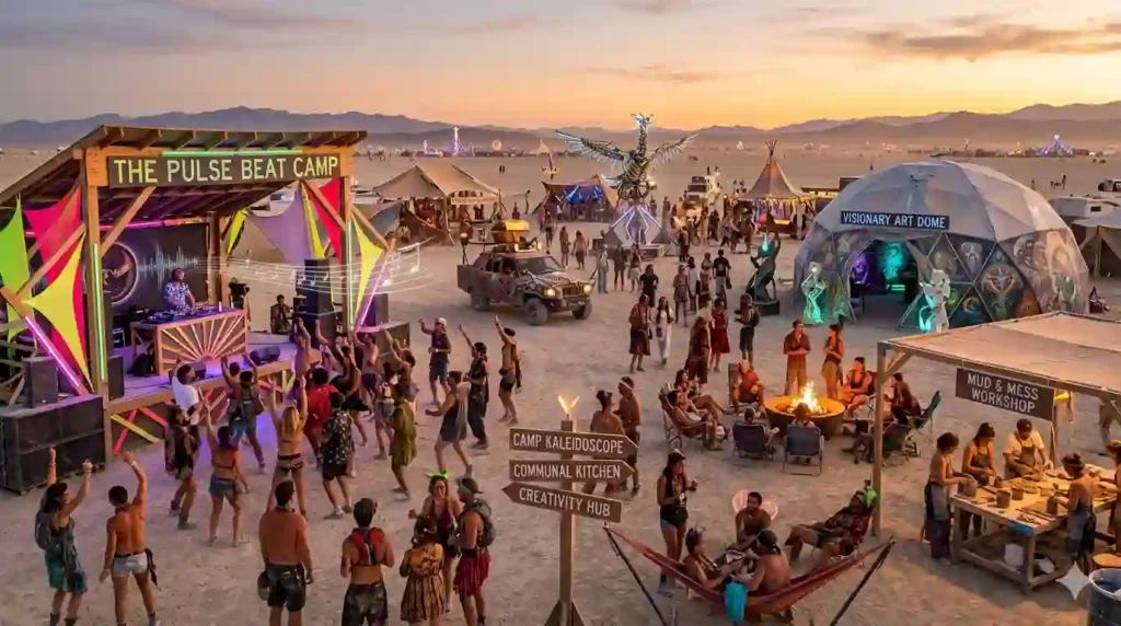 what you can experience at burning man theme  camps