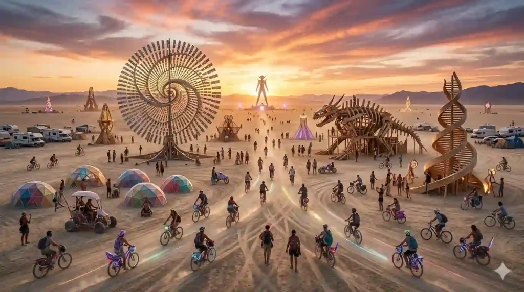 art & technology innovation at burning man playa 
