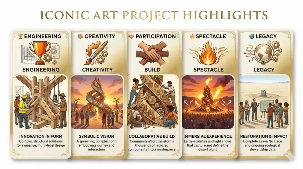 icinic art projects highlights