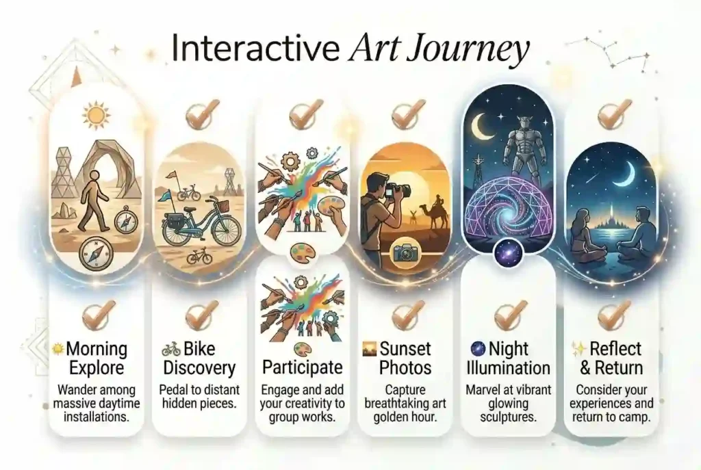 burning man must experience interactive art exploration