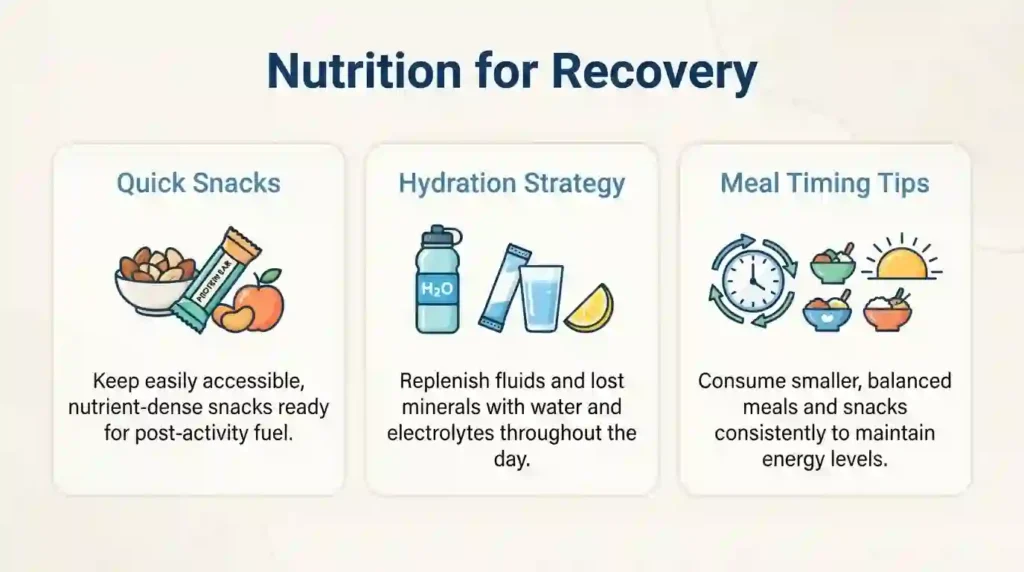 nutrients recovery for burning man desert camping