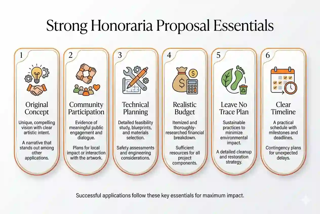 Honoraria Program 4 strong honoraria art proposal essentials