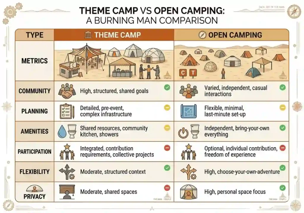 burning man BRC theme camp and open playa