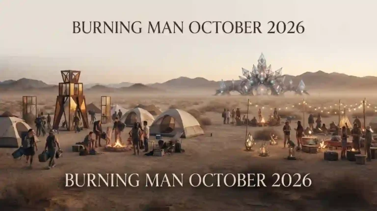 Burning Man events October 1–5 2026 with Fly Ranch, October Burner gatherings and the 2027 Honoraria and Spellbound transition