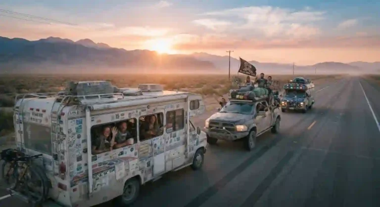 Burning Man Exodus 2026: Leaving Black Rock City