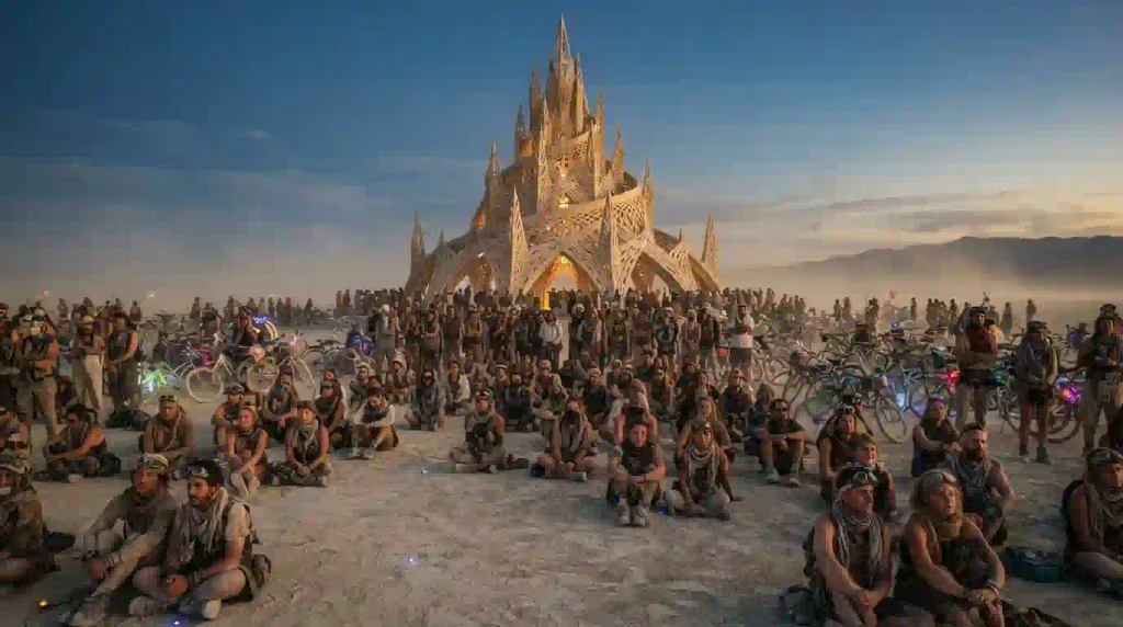 Temple of the Moon Burning Man 2026 sacred reflection space in Black Rock City