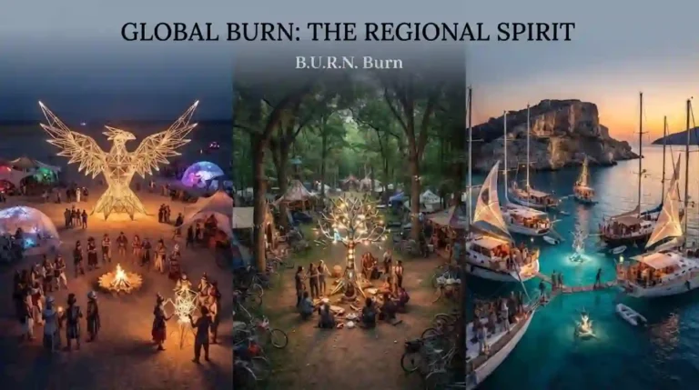 Burning Man Regional Burns on September 19 2026 featuring Resonance BURN Burn and Pyraegea