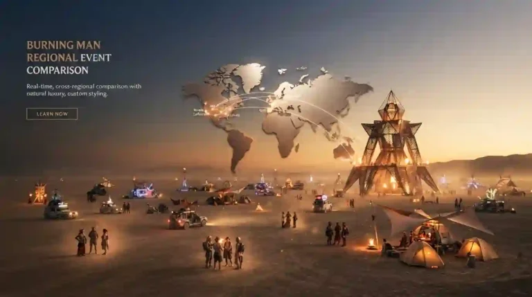 Burning Man regional burns across the world in September 2026