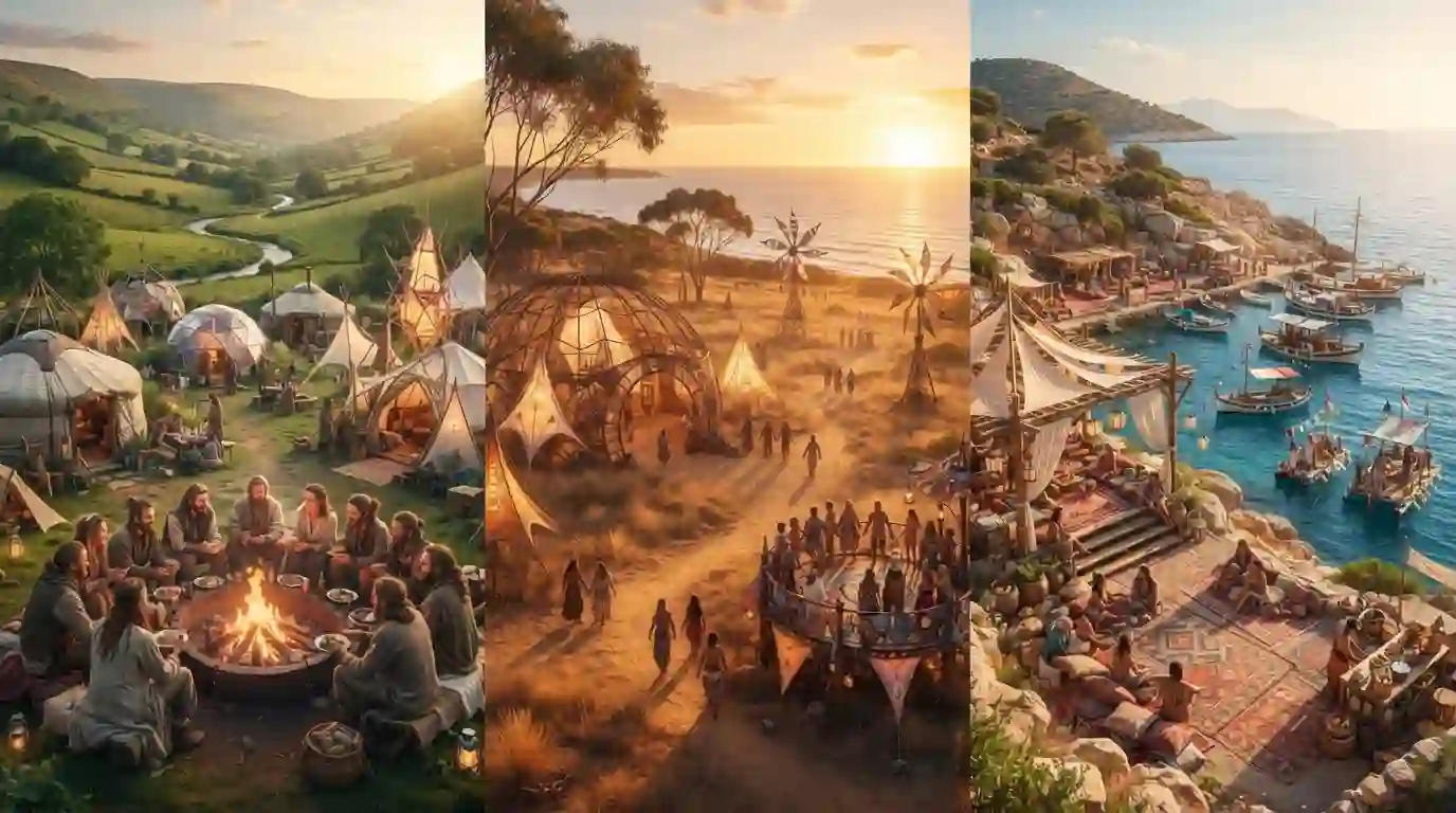 Burning Man regional burns on September 14 2026 featuring MicroBurn, The Third Degree Burn and Pyraegea