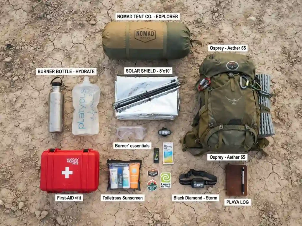First Regional Burn Preparation Gear and Survival