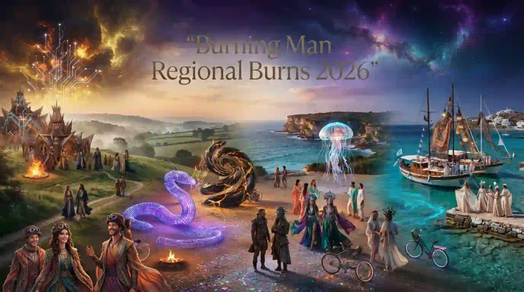 burning man regional burns September events overview