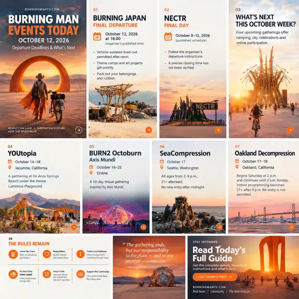 burning man regional events 12 October frequently asked question complete overview